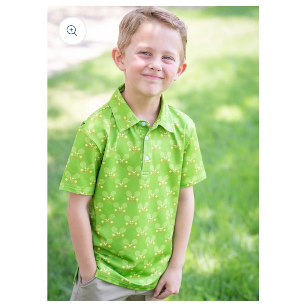 Blue Quail 2T Retro Tennis Polo Short Sleeve Shirt